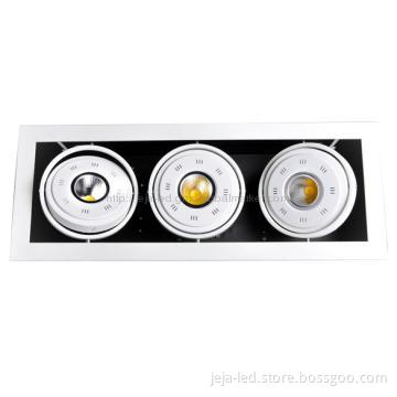 15W cob led recessed lighting in square shape